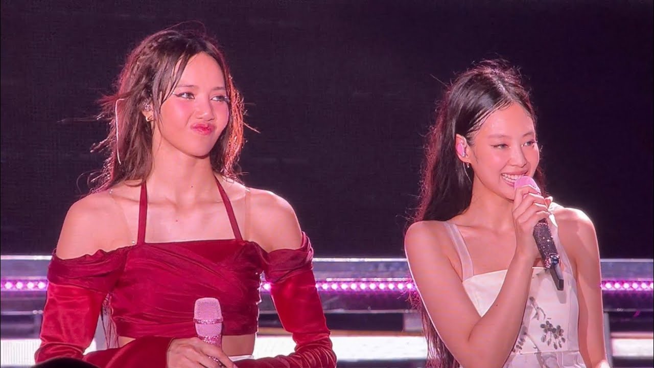 230812 Talking about the rain + Light Wave Blackpink Born Pink Encore Metlife Stadium Day 2 Fancam