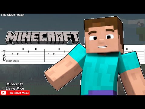 Minecraft - Living Mice (C418) Guitar Tutorial