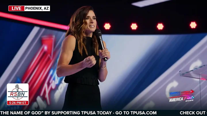 WATCH: Danica Patrick speaks at TPUSA's AmericaFest Conference Day Three. - 12/20/2025