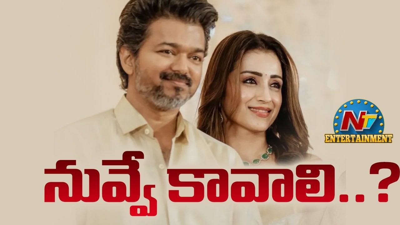 22 ఏళ్ల సీక్రెట్ అఫైర్ బయటపెట్టిన దళపతి..? Vijay Thalapathy - Trisha || NTVENT