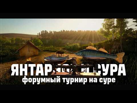 ЯНТАРНОЕ ОЗЕРО • РЕКА СУРА • Русская Рыбалка 4