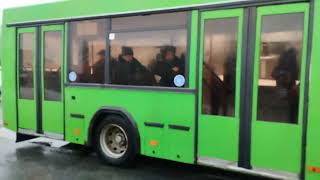 Поездка на автобусе МАЗ 105 №24 (маршрут такой же как у автобуса МАЗ 107 №1)