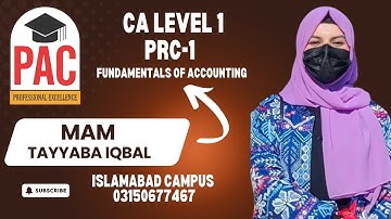 CA NIVEAU 1 PRC 1 Grondbeginselen van boekhouden (26 NOV) BATCH 19-20)