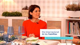 María José Gómez y Verdú en #CEUTalks Familias en la mesa