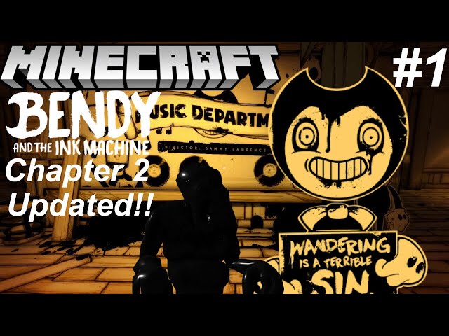 BENDY AND THE INK MACHINE CHAPTER 2 Minecraft Map