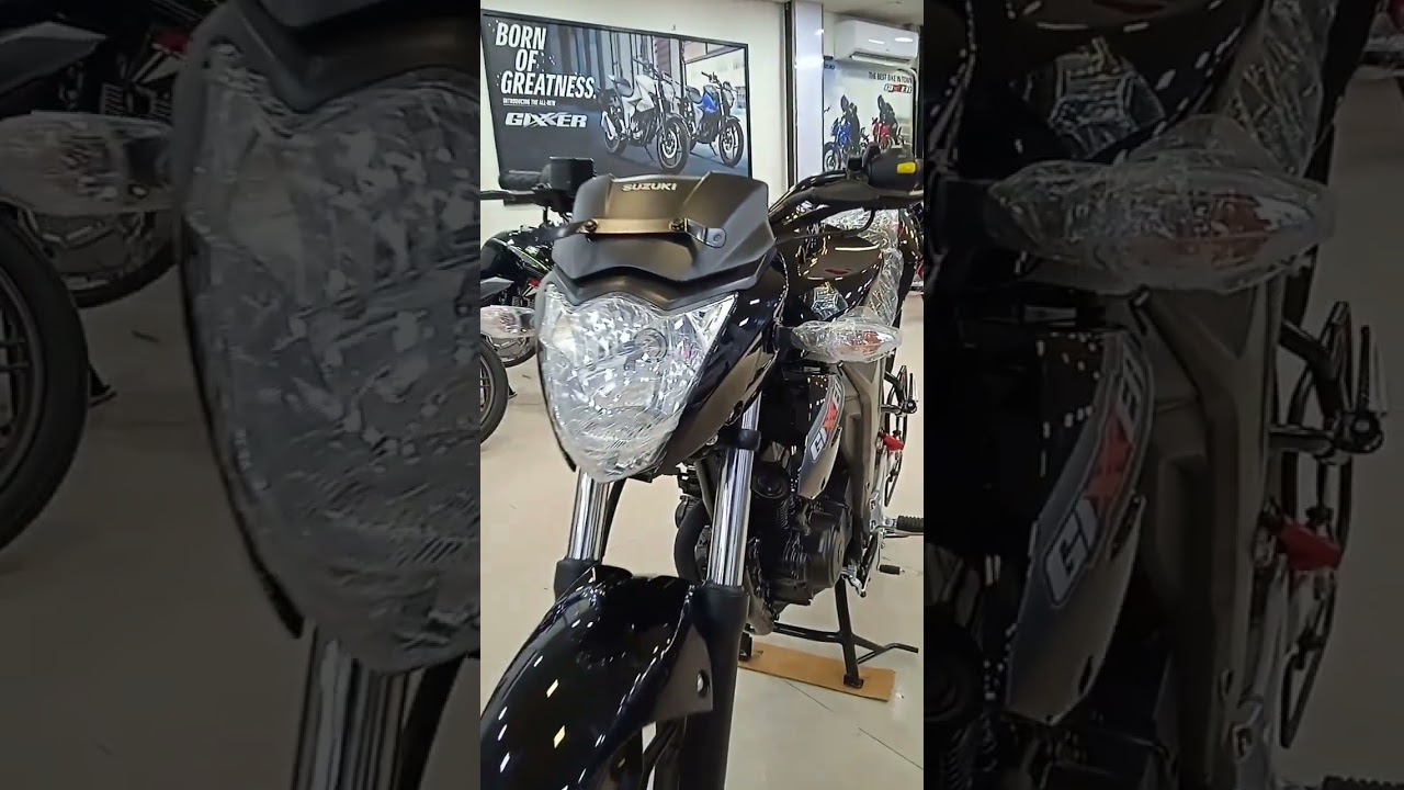 New Suzuki Gixxer 2024 Black