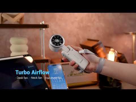 Портативний складаний турбовентилятор Diveblues N607, чорний, видео 1