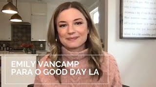 Emily VanCamp para o Good Day LA