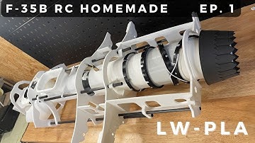 F-35B RC Vtol 1/10th scale Homebuild | 3D Printed