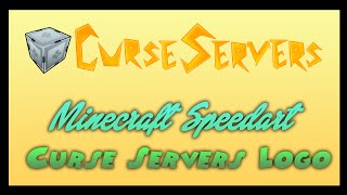 Minecraft SpeedArt | Curse Servers Logo