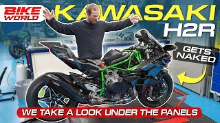Kawasaki H2R Gets Naked | Bike Porn Alert! - YouTube