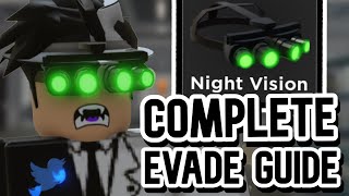 EVADE ROBLOX PRO GUIDE PART 2 (TIPS AND TRICKS, GLITCHES, ANGRY MUNCI, GET GUNS)