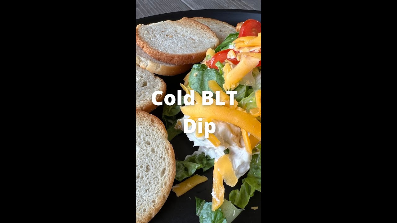 Cold BLT Appetizer Recipe for game day | YouTube Shorts | Reels