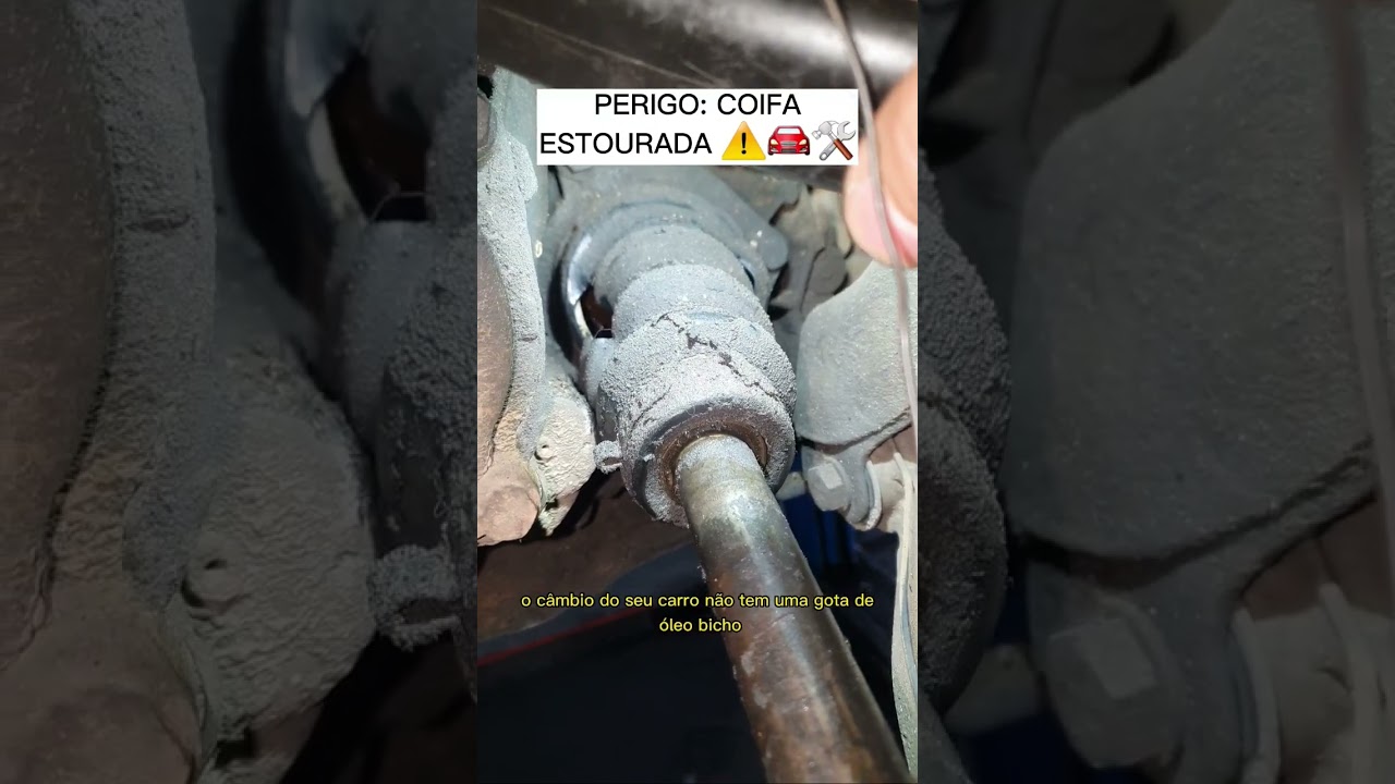 PERIGO: COIFA ESTOURADA ⚠️ #coifa #wesleycar114 #mecanico #oficinamecanica  #perigo - YouTube