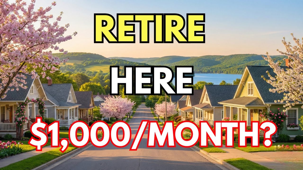 12 Cheap U.S Towns You Can Retire For $1,000 A Month (2026)