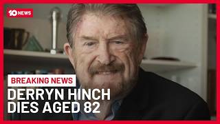 Play video: BREAKING: Australian Broadcasting Legend Derryn Hinch Dies Aged 82 | 10 News