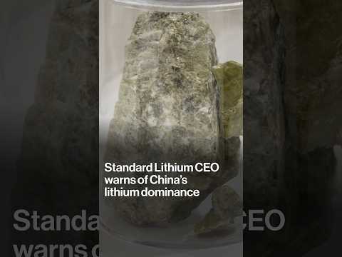 Standard Lithium CEO warns of China’s lithium dominance