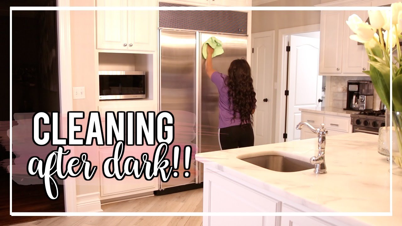 Clean With Me After Dark! NitraaB