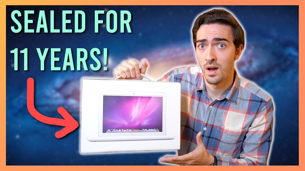 Unboxing the LAST plastic MacBook! sealed for 11 years! YouTube