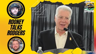 Rooney on Rodgers, Draft Trade Down Talk | Steelers Afternoon Drive