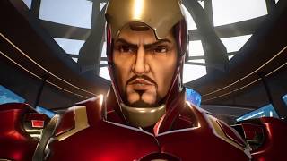 MARVEL VS. CAPCOM: INFINITE Iron man and Captain Marvel vs Captain America and Thor