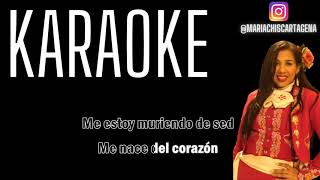 Rocio Durcal - Me Nace Del Corazon (Karaoke)