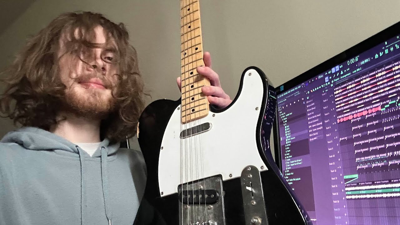 Making Beats With My Guitar + Bass