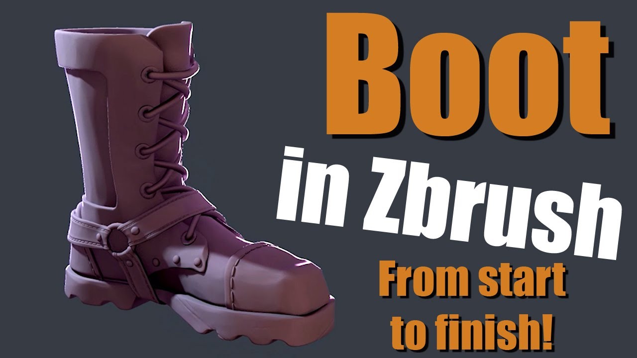 boot zbrush tutorial