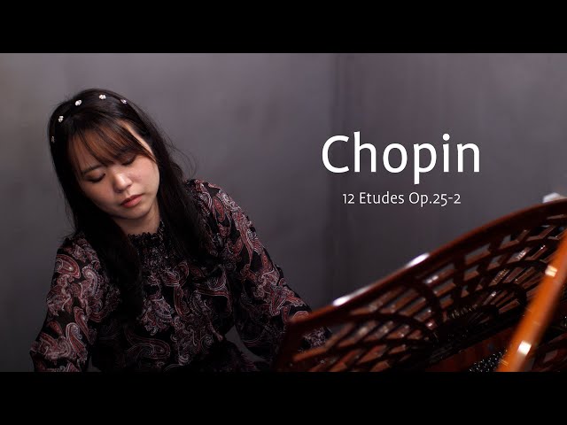 Chopin: 12 Etudes Op.25-2 f-moll - Yurina Tetsu / ショパン