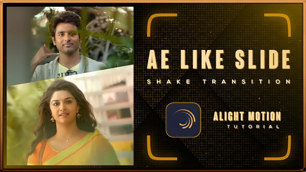 New Ae like Slide + Shake Transition 🔥 Alight motion tutorial - YouTube