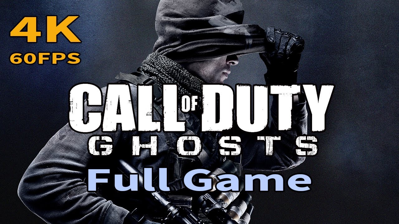 Call of Duty Ghosts - Full Game Walkthrough [4K 60FPS]