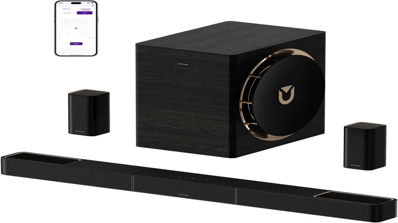 Best Deal: ULTIMEA Skywave X70 7.1.4ch Professional Wireless Surround Sound System for TV