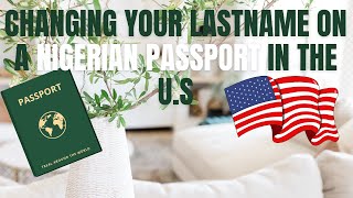 EASY Name Change Process For Nigerians Living In America 2025
