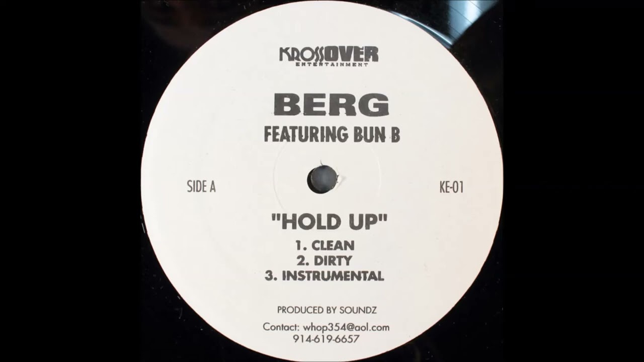 Berg ft. Bun B - Hold Up (Instrumental) (Extended)