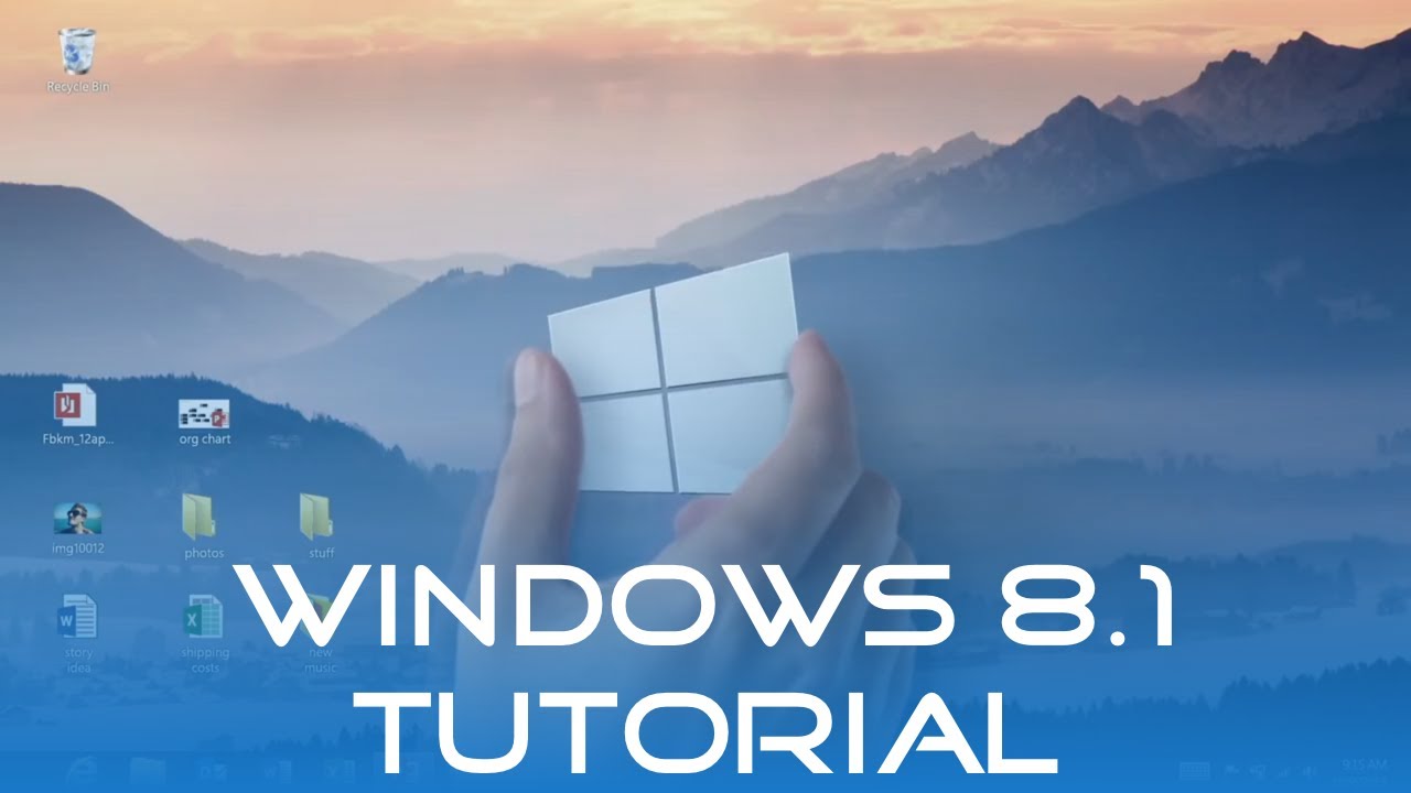 Windows 8.1 Tutorial (Deutsch/German) - YouTube