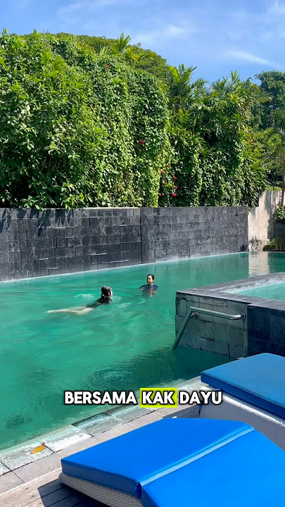 Miss Marta on Duty. Swim Coach in Bali