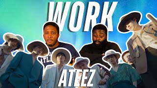 Ateez에이티즈 - Work Dance Practice Reaction