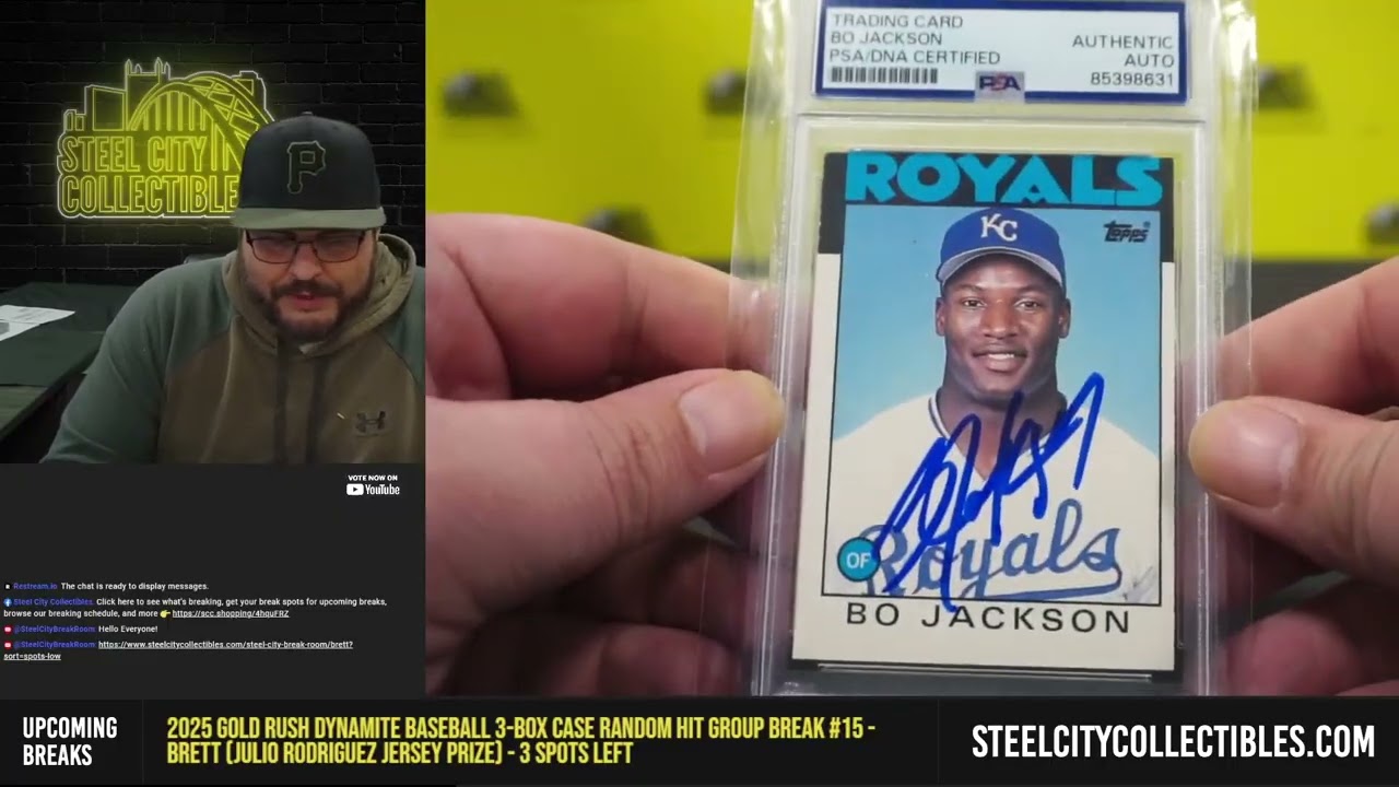 2025 Gold Rush Dynamite Baseball 3-Box Case Random hit Group Break #14 - Brett