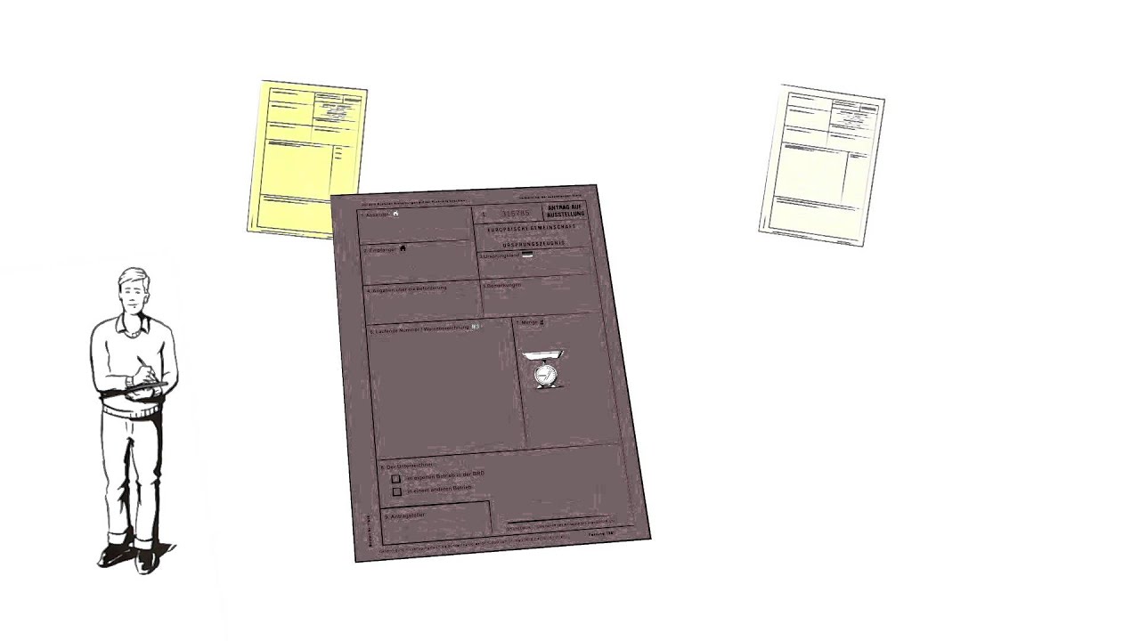 PaperXpert Ursprungszeugnis 2-teilig – 50 Sätze (100 Blatt), Nummeriert, Für Laser & Inkjet, Made In Germany