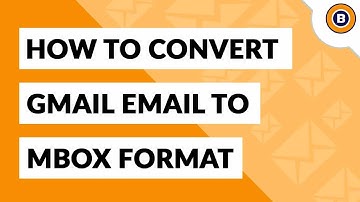 Convert G Suite Gmail to MBOX File Format along with Attachments