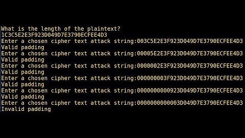 CTR Padding Oracle Attack - Part 1
