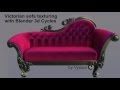 Victorian sofa texturing Victorian sofa texturing