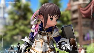Glamour】”The Traditional Holy Knight” – Paladin AF4 Gear Lalafell