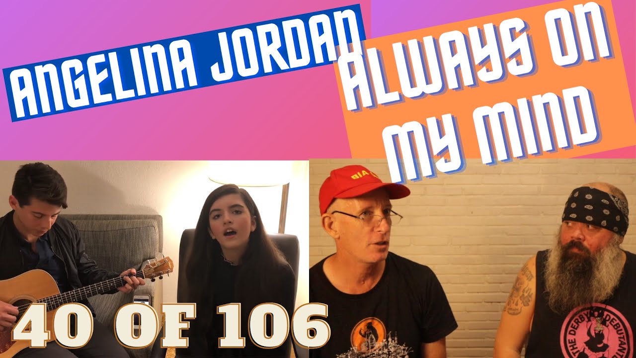 Emotion without pretense. Angelina Jordan, Always on my mind co-reaction with Cabby.