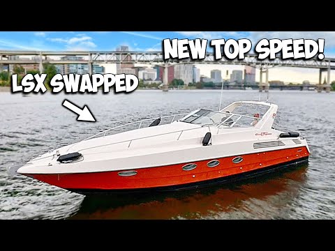 LS Swapped 30yr Old Italian Yacht FINALE!! - ITS FASTER THAN EVER!!!