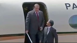 'Carrying message of peace' Nawaz Sharif arrives in Delhi