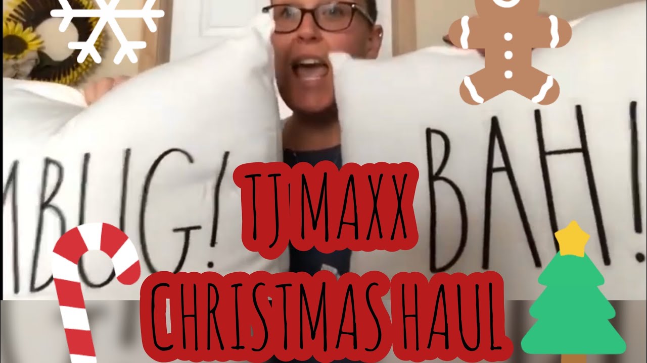 TJ MAXX HOLIDAY DECOR HAUL RAE DUNN FINDS YouTube