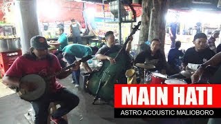 MAIN HATI (ANDRA AND THE BACKBONE) -- ASTRO ACOUSTIC MALIOBORO YOGYAKARTA