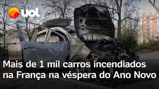 França Tem Mais De 1 Mil Carros Incendiados Na Véspera Do Ano Novo