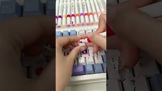 Custom keycap lá cờ Singapore #shorts #diy #art #keyboard #trending #fyp #shorts